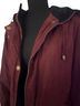Liz Claiborne 85% Polyester 15% Nylon 100% Polyester 100% Polyester 100% Polyester 100% Polyester Burgundy Jacket Size M - photo 8