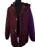 Liz Claiborne 85% Polyester 15% Nylon 100% Polyester 100% Polyester 100% Polyester 100% Polyester Burgundy Jacket Size M - photo 1