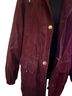 Liz Claiborne 85% Polyester 15% Nylon 100% Polyester 100% Polyester 100% Polyester 100% Polyester Burgundy Jacket Size M - photo 6