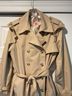 Gap x LoveShackFancy 100% Cotton Solid Tan Trenchcoat Size M - photo 7