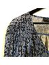Lane Bryant 100% Polyester Floral Blue Long Sleeve Blouse Size 22 - photo 4