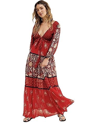 Free People Bali laurel maxi Cocktail Dress (view 1)