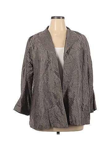 Eileen Fisher Eileen Fisher Long Sleeve Silk Top (view 1)