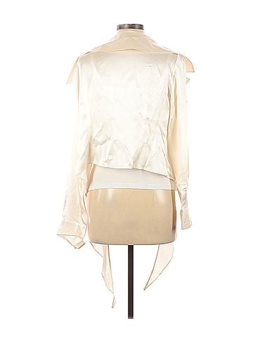 Lafayette 148 New York Lafayette 148 New York Silk Cardigan (view 2)