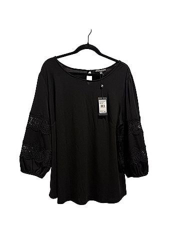 Adrianna Papell Long Sleeve Blouse (view 1)