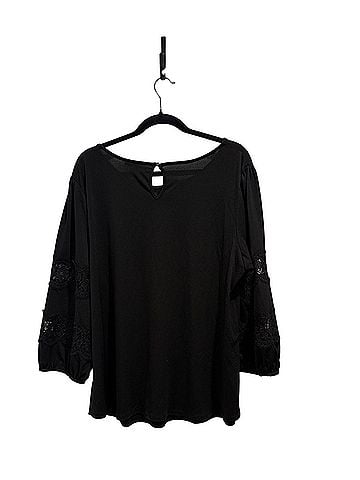 Adrianna Papell Long Sleeve Blouse (view 2)