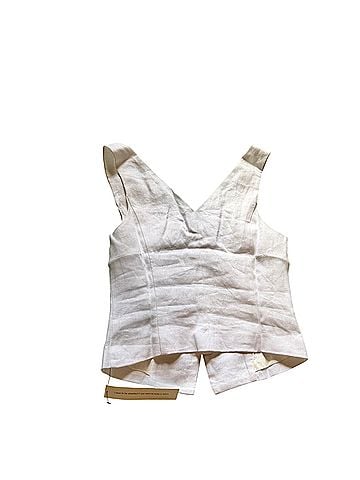 Reformation Indie 100% Linen Sleeveless Blouse (view 2)