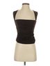 Isalis Brown Isalis Sleeveless Blouse Size S - photo 1