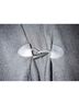 Catherines 100% Acrylic 100% Faux Leather Stripes Black White Gray Coat One size - photo 4