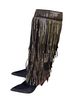 Michael Kors Jayla Fringe Suede Leather Boots - photo 10
