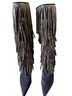 Michael Kors Jayla Fringe Suede Leather Boots - photo 9