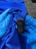 Express Solid Blue Express Casual Dress Size 4 - photo 4