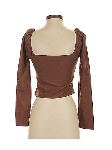 Abercrombie & Fitch Short Sleeve Blouse (view 2)