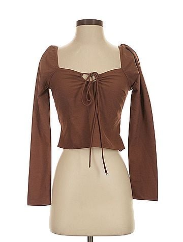 Abercrombie & Fitch Short Sleeve Blouse (view 1)