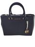 Michael Kors Kellen MD Saffiano Leather Leather Satchel - photo 1