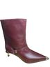 Michael Kors Kasia Mid Bootie Leather Ankle Boots - photo 1