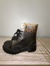 Mix No. 6 Leopard Print Black Brown Boots Size 8 - photo 5