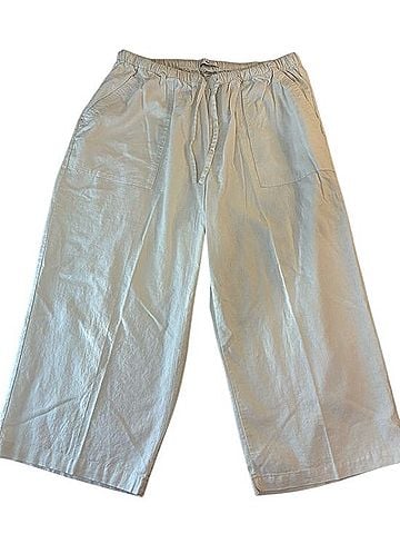 Ellos Elastic-Waist Drawstring Chinos Casual Pants (view 1)