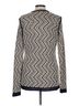 Tory Burch Chevron-herringbone Ivory Tory Burch Pullover Sweater Size L - photo 2