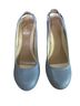 Justin Boots Blue Heels Size EU 39 1/2 - photo 1