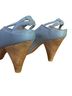 Justin Boots Blue Heels Size EU 39 1/2 - photo 2