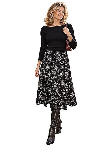 Lapis a line skirt Casual Skirt (view 1)