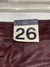 Gap Burgundy Jeans Size 26 waist - photo 5