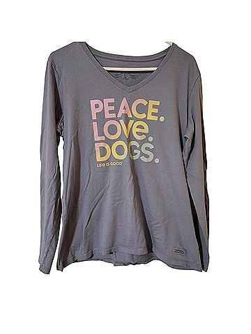 Life Is Good Long Sleeve Top (view 1)
