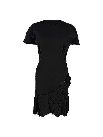 Isabel Marant Isabel Marant Rimba Mini Dress in Black Linen (view 1)