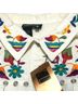 Carole Little 100% Cotton Floral White Jacket Size 22 - photo 4