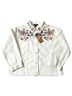 Carole Little 100% Cotton Floral White Jacket Size 22 - photo 7