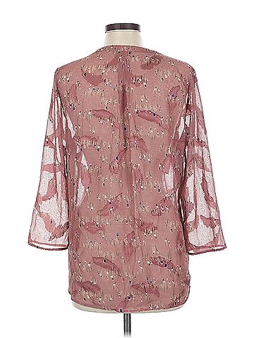 Pale Sky Pale Sky 3/4 Sleeve Blouse (view 2)