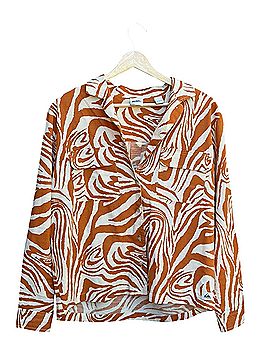 Quiksilver Destination Trip Clay Zebradelia Button-Down Shirt (view 1)