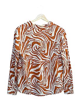 Quiksilver Destination Trip Clay Zebradelia Button-Down Shirt (view 2)