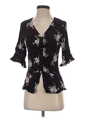 Velvet by Graham & Spencer Velvet By Graham &amp; Spencer Short Sleeve Blouse (view 1)