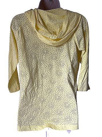 Columbia 3/4 Sleeve Silk Top (view 2)