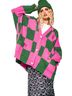 Lala. Love You Checkboard Watermelon Cardigan Jacket - photo 1