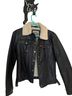 Levi's 100% Polyurethane 85% Polyester 15% Cotton 100% Polyester Black Leather Jacket Size XS - photo 1