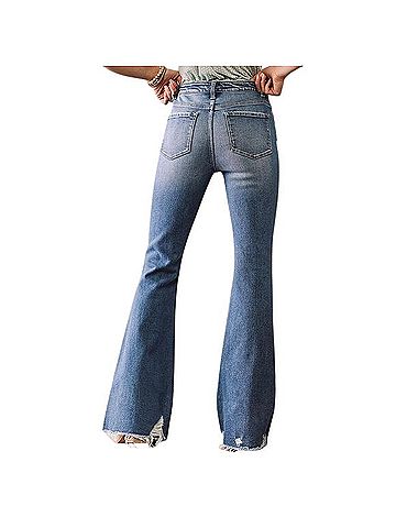 Flying Monkey High Rise Flare Jeans (view 2)