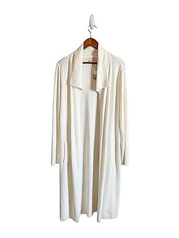 Barefoot Dreams CozyChic Ultra Lite Wide Collar Long Cardigan Cardigan (view 1)