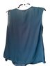 Papermoon Blue Sleeveless Blouse Size S - photo 2