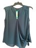 Papermoon Blue Sleeveless Blouse Size S - photo 1