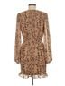 Lulus 100% Polyester Animal Print Brown Lulus Cocktail Dress Size M - photo 2