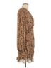 Lulus 100% Polyester Animal Print Brown Lulus Cocktail Dress Size M - photo 3