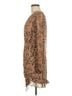 Lulus 100% Polyester Animal Print Brown Lulus Cocktail Dress Size M - photo 4