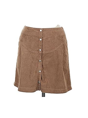 American Living Faux Leather Skirt (view 1)