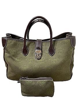 Dooney & Bourke Signature Canvas / Jacquard Leather Tote (view 1)