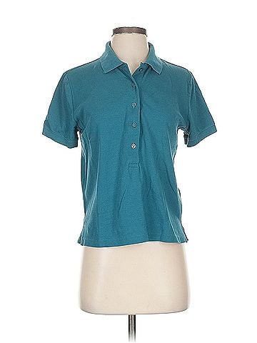Athleta Athleta Short Sleeve Button Down Shirt (view 1)