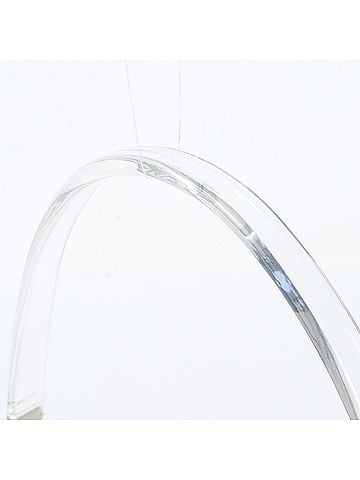 Prada Prada Tessuto Nylon Triangle Logo Shoulder Bag with Clear Handles - Women's Tote (view 2)