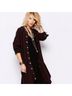 Free People Plaid Red Gray Jacket Size XS - photo 5